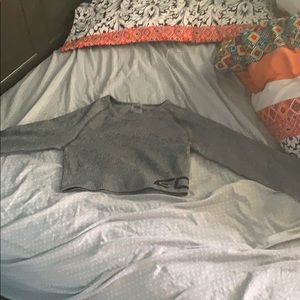 Long sleeve ECHT crop top